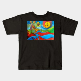River side Colors Kids T-Shirt